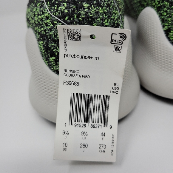 NEW Adidas Purebounce Running Shoe (Knit Upper) - Picture 5 of 8